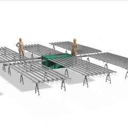 Six NFT Module Home Hydroponic Garden